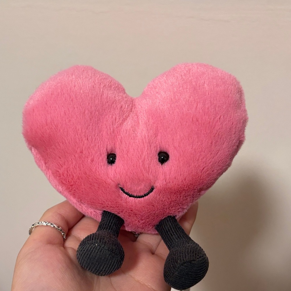 Jellycat Pink Heart Plush